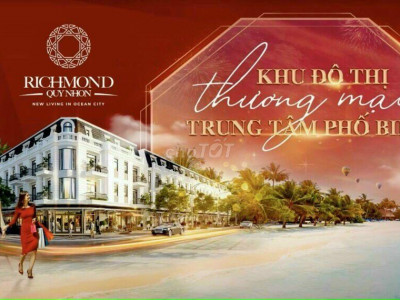 Biệt Thự,Nhà Phố khu đô thị Richmond Quy Nhơn Biển