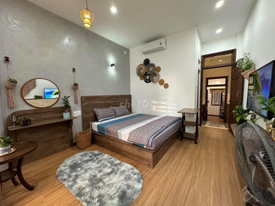 Cho thuê homesaty 4 phòng ngủ 3 lầu full nội thất