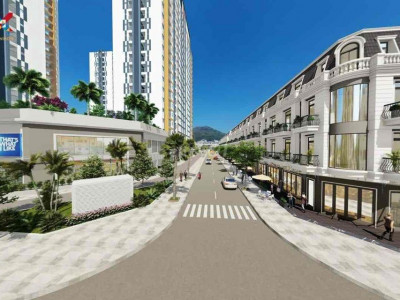 Nhà Phố 3 tầng mặt tiền Chế Lan Viên TP Quy Nhơn.