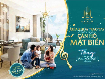 Căn hộ biển Quy Nhơn Melody 50m2 giá 1 tỷ