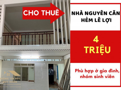 Tổng hợp nhà cho thuê, MB kinh doanh TTTP Quy Nhơn