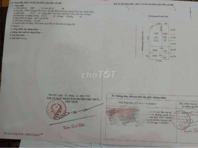 Bán lô gốc ngay nhà hàng Bích Nga