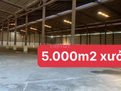 Cho thuê xưởng KCN Phú Tài Bình Định 10.000m2