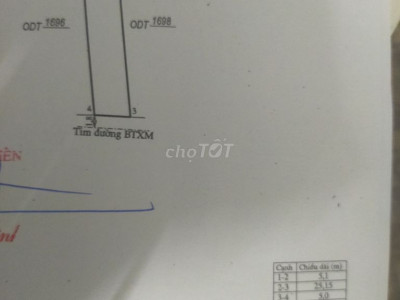 Cần bán lô đất cẩm văn nhơn hưng an nhơn bình định