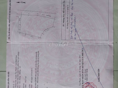 Nhà bán. diện tích sổ 597m2, giá bán 4tỷ7