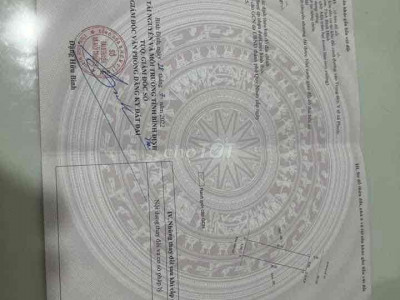 Đất thổ cư+ 125m2+ trung tâm xã Phước Mỹ đối diện chỡ Phước Mỹ đang xd