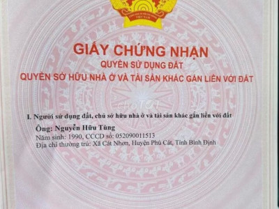 CẦN BÁN LÔ ĐẤT 200 M2- NGÃ 3 CHÁNH LIÊM- GIÁ RẺ CHỈ 1,2 TỶ