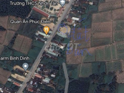 CC bán lô đất full thổ cư đối diện trường cấp 2 Nhơn Tân, An Nhơn, BĐ