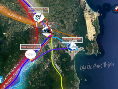 Đất nền Becamex – Vsip liền kề thành phố Quy Nhơn