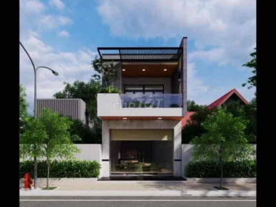 Cho thuê mặt băng kinh doanh nhà mới xây trên qlo 1A, chợ