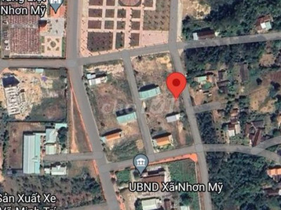 Bán đất khu vực trung tâm xã Nhơn Mỹ