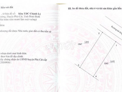 cắt lỗ sâu 255m2 full thổ giá chỉ 900tr ngay cviên Chánh Lý, Cát Tường