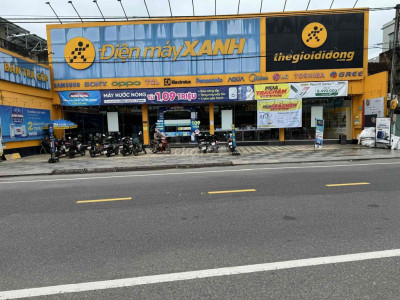 Cho thuê dãy nhà phố ngang 22m đường Quang Trung, khu kinh doanh sầm u