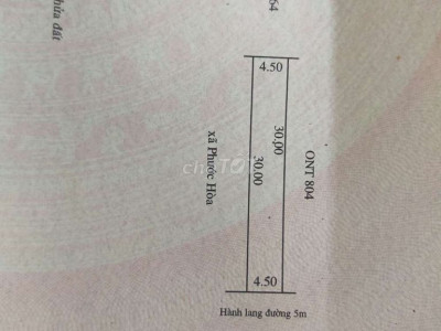 Cần bán gấp miếng đất thổ cư.gần chùa Long tường