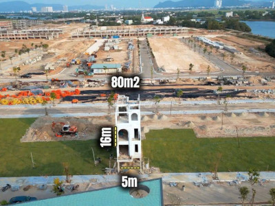 Khu đô thị kiểu mẫu bên sông, sổ đỏ sẵn sàng - hạ tầng hoàn thiện.