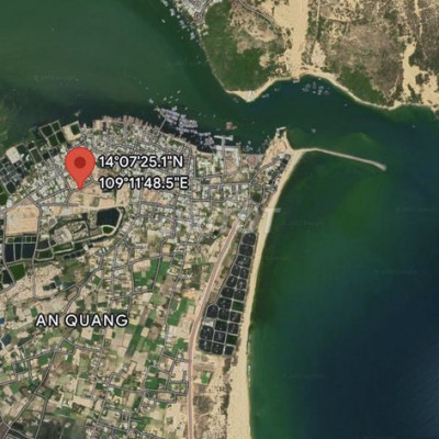 Bán đất lô góc 3 mặt tiền khu chợ Đề Gi- Cát Khánh