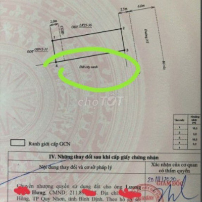 Đất Nền Quốc Lộ 19B Quy Nhơn - Đã Có Sổ Đỏ.