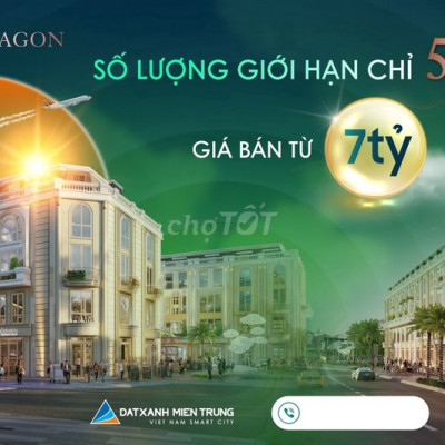 Chỉ 2.3Tỷ sở hữu shophouse Regal Dragon Quy Nhơn