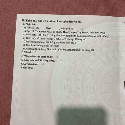 Đất Vườn đầu tư sinh lời