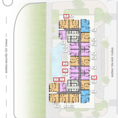 Grand Center QN căn 2PN còn 1 căn giá 2,8 tỷ