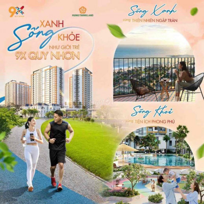 Căn hộ 50m2 View biển TP Quy Nhơn, SHR, giảm 40%.