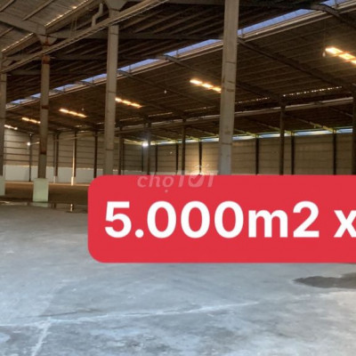 Cho thuê xưởng KCN Phú Tài Bình Định 10.000m2