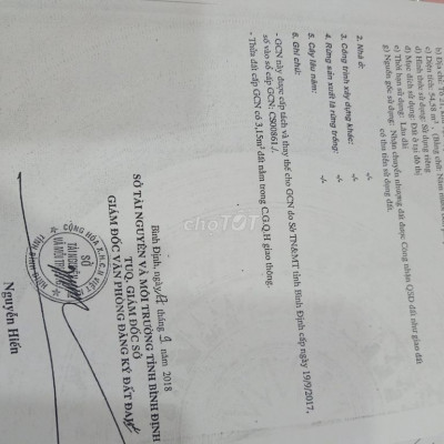 Cần bán gấp nhà hẻm thông ra Đường Xuân Diệu