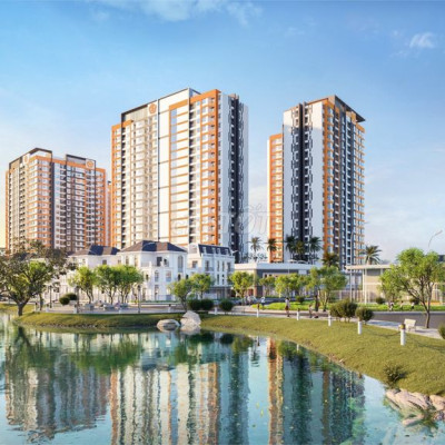 Chung cư cao cấp nằm ở trung tâm Quy Nhơn.