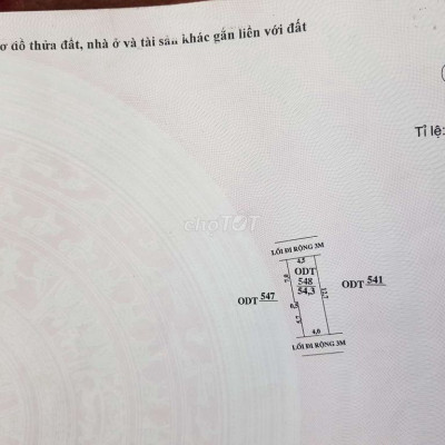 Nhà hẻm 54m2, đường Bùi Thị Xuân, TX An Nhơn