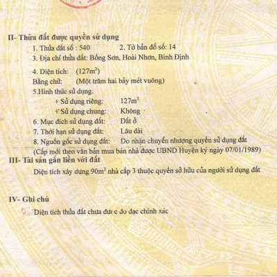 Mặt bằng quang trung bồng sơn 4,5*37