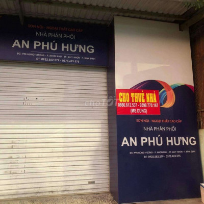 Nhà mặt tiền trệt 130m2 + 1 lầu