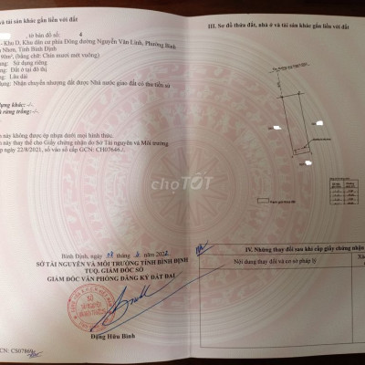 Đất đẹp Khu Nguyễn Văn Linh, P. Bình Định