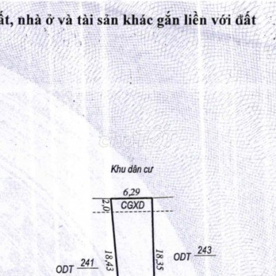 Bán gấp đất Trung tâm Tuy Phước