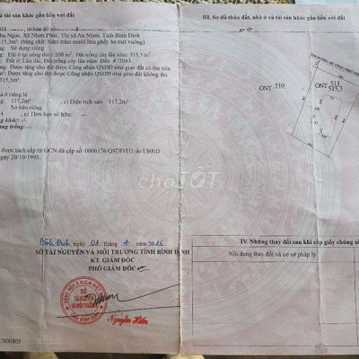 Hơn 140m2 đất cách sân bay Phù Cát 10km