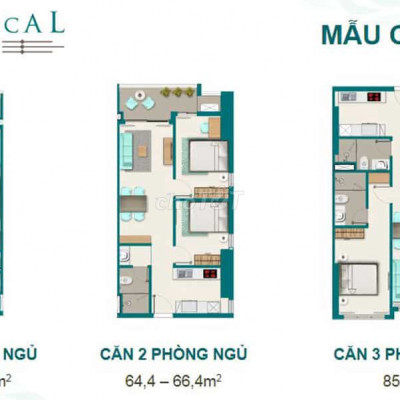 Căn hộ 1PN Quy Nhơn Melody Nguyễn Trung Tín