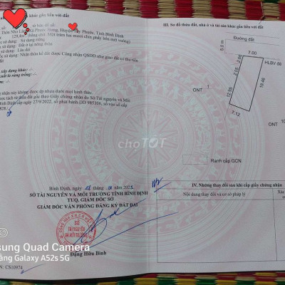 Bán đất view sông tuy phước bình định