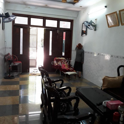 Nhà 2 mặt hẻm oto 74m2, 1PK, 3PN, 1PT, 2Toilet,bếp