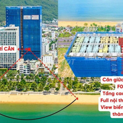 Căn hộ ven biển Quy Nhơn,full nội thất