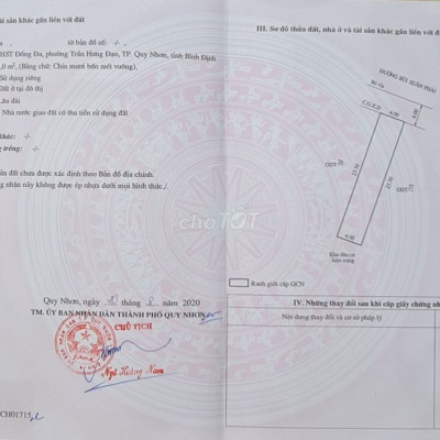 Đất MT Bùi Xuân Phái Giá 67tr/m2