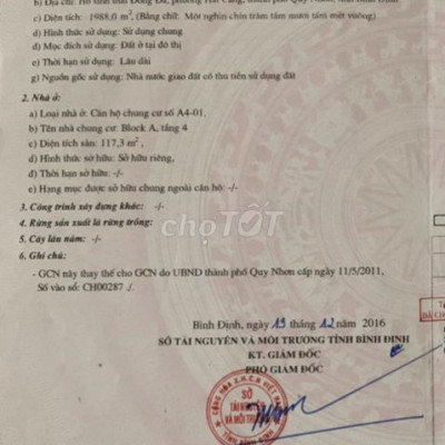 Bán Căn Hộ Chung Cư Căn Góc Giá Rẻ HAGL Quy Nhơn