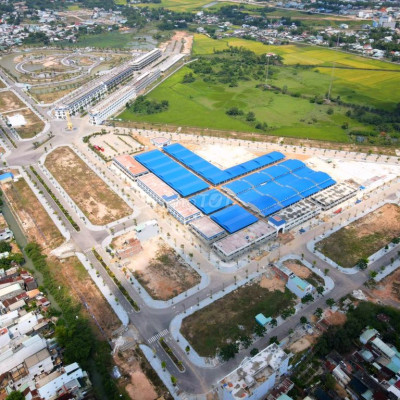 Đất mặt tiền Chợ Bình Định - Hưng Định City.Sổ đỏ