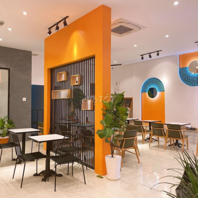 Sang quán cà phê mặt tiền hùng vương phú tài 200m2 ngang 10m full đồ