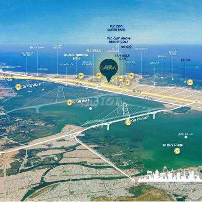 Đất nền biển sở hữu vĩnh viên ngay tại Kỳ Co - Eo Gió, CK ngay 26%