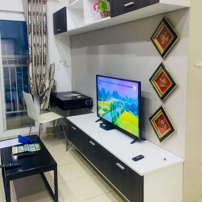 Căn góc chung cư Simona cho thuê, đầy đủ nội thất