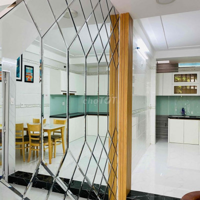 Nhà mới leng keng mặt tiền Thành Thái 4 tầng 4PN 3WC