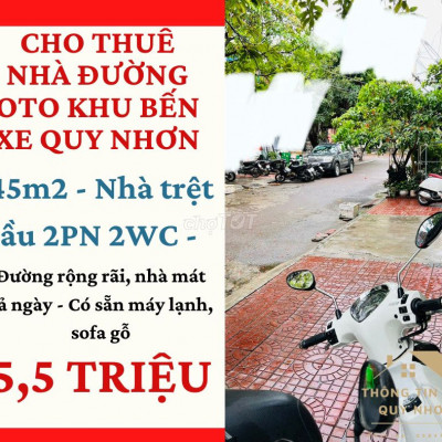 Tổng hợp nhà cho thuê, mặt bằng kinh doanh Quy Nhơn