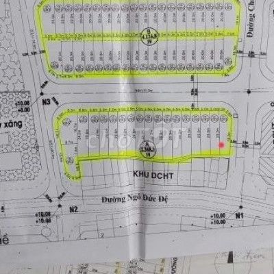 Đất đấu giá đường Chu Văn An, An Nhơn, Bình Định giá 1ty1 100m2