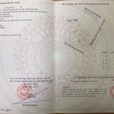 🏞️ BÁN 167,4 M2 ĐẤT THỔ CƯ Đừơng CHU VĂN AN 🏞️