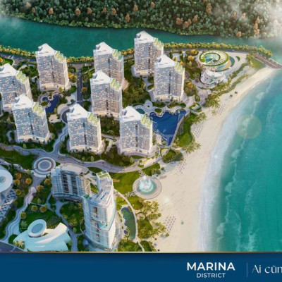 Condotel 1PN+1WC trực diện biển MARINA DISTRICT giữ chỗ chỉ từ 20tr