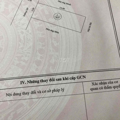 Bán 70m2 đất tặng dãy trọ khu dân cư Nguyễn Thị Định